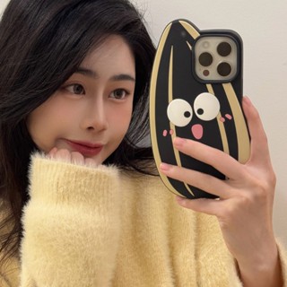 可愛卡通搞怪立體瓜子適用iPhone16手機殼蘋果14promax食物13pro軟殼矽膠全包防摔手機套plus超火女15