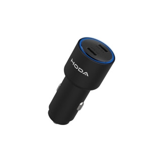HODA 72W 雙孔 USB-C 車載PD快速充電器