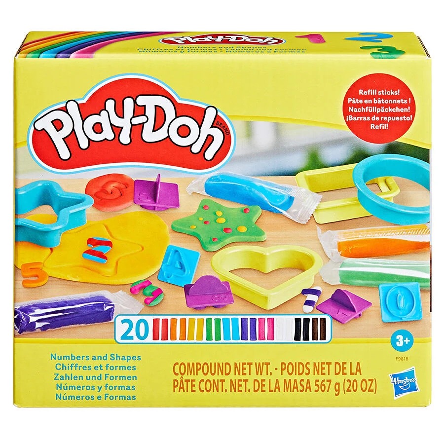 Hasbro Play-Doh 培樂多 數字形狀遊戲組