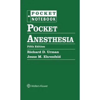 [華通書坊]Pocket Notebook: Pocket Anesthesia (4版) Urman 9781975213497