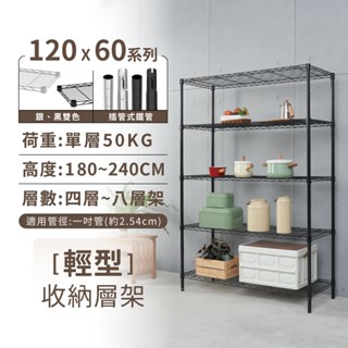 【現貨免運 | 臺灣製造】 鐵架 層架 多規格120X60 四/五/六/七/八層 收納架 置物架 鐵力士架 波浪架 收納