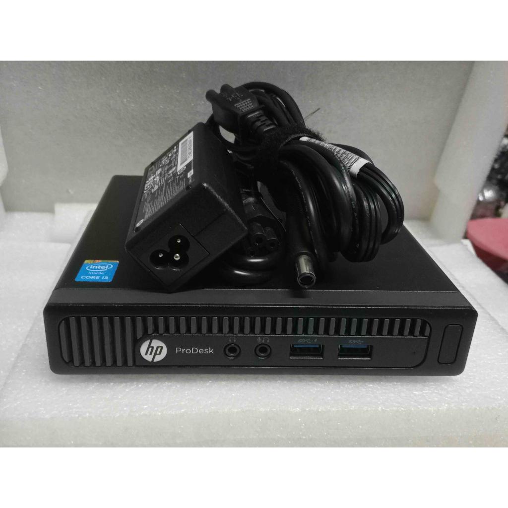 免運費 HP Prodesk 600 G1 DM i5 四核 4K 迷你小電腦 三螢幕 Win10