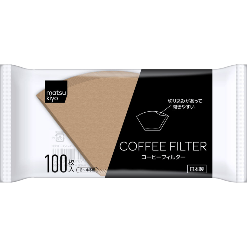 MK 咖啡濾紙 100入【松本清 matsukiyo】