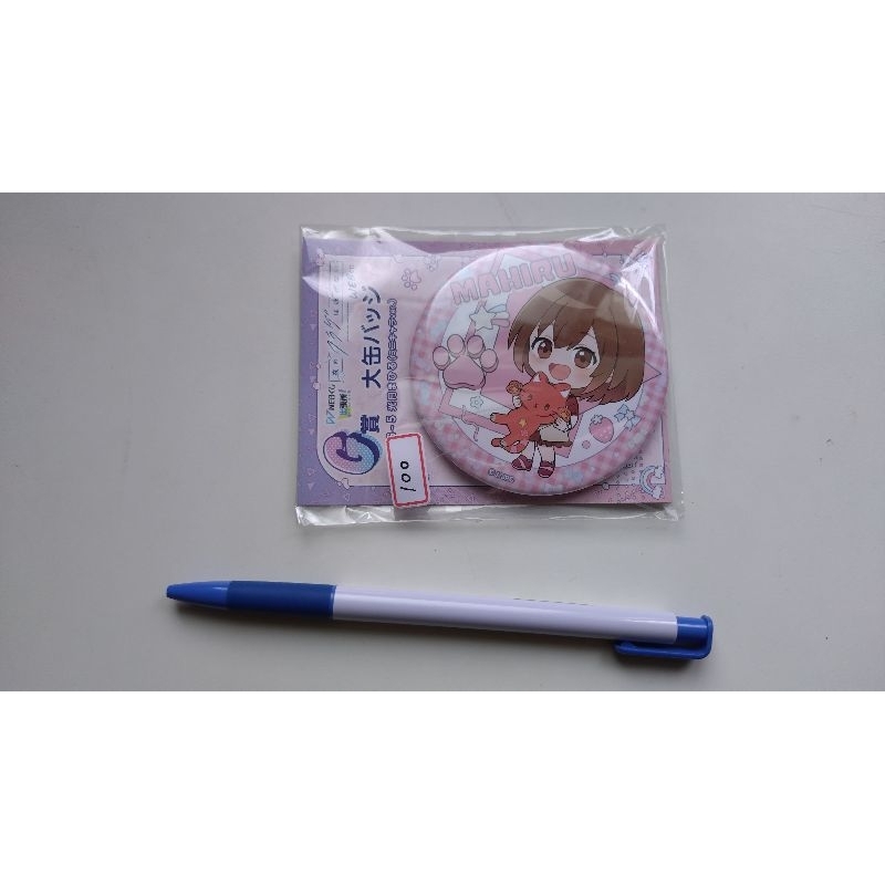 夜晚的水母不會游泳  水母   光月真晝 海月夜 徽章 胸章 大胸章 G賞