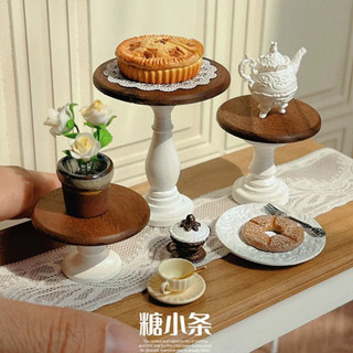 🍄 𝗠𝗲𝗹𝗼𝗻預購｜1:6迷你蛋糕託盤 甜品架 婚禮 蛋糕架 麵包店 烘焙食玩 6分娃用傢俱 娃娃屋 袖珍玩具 微縮模型