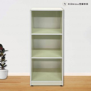 【米朵Miduo】1.3尺三層塑鋼置物櫃 塑鋼收納櫃 防水塑鋼傢俱(寬41.5*深40*高111公分)