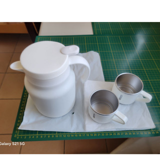 【全新品】Dashiang真空1公升咖啡壺組保溫壺DS-C823P