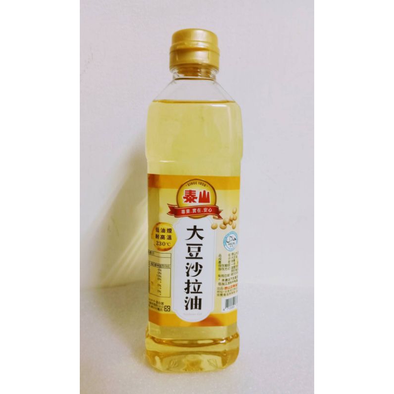 泰山大豆沙拉油600ml