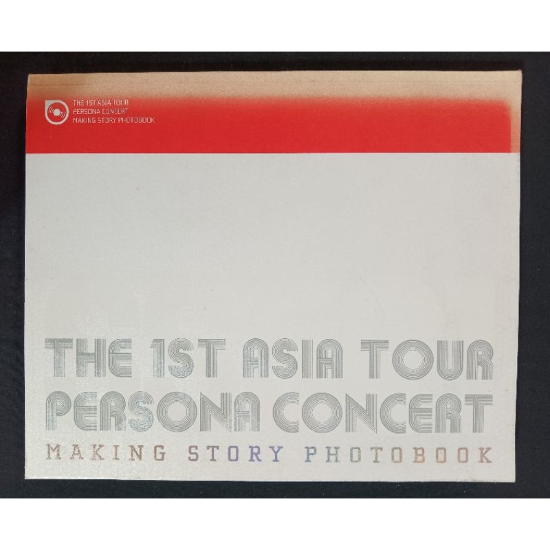 ［二手書］SS501  Persona Concert【亞洲巡迴演唱會幕後全紀錄寫真冊】