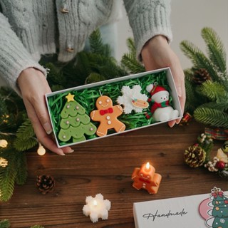 聖誕樹🎄🎄香薰蠟燭 香氛禮盒 臘片 香燻 蠟燭 聖誕節 交換禮物 香氛 衣櫃 除臭 香水 擴香