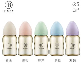 小獅王辛巴 蘊蜜鉑金PPSU 寬口奶瓶200ml -新生適用 (圓孔S奶嘴) 防脹氣奶嘴 Simba