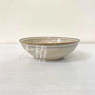 ✿大椿現貨✿ 【米白釉4淺井-日本製】omakase 優格碗 減脂 飯碗 井 刷毛 滷味 料理 器 皿 缽 陶瓷