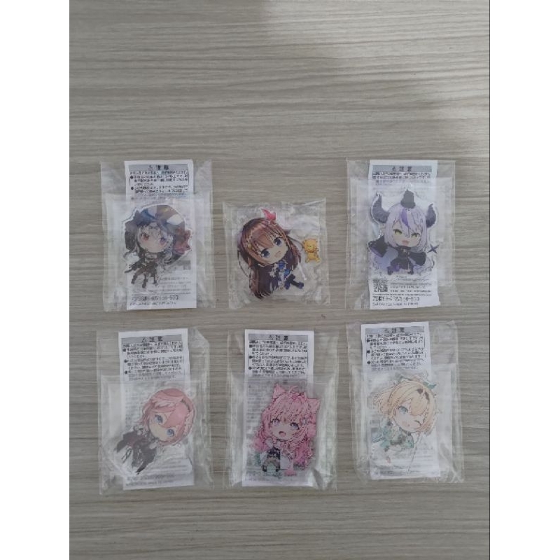 【宅居小鋪】日版 hololive 吊飾立牌 壓克力 holoX 秘密結社