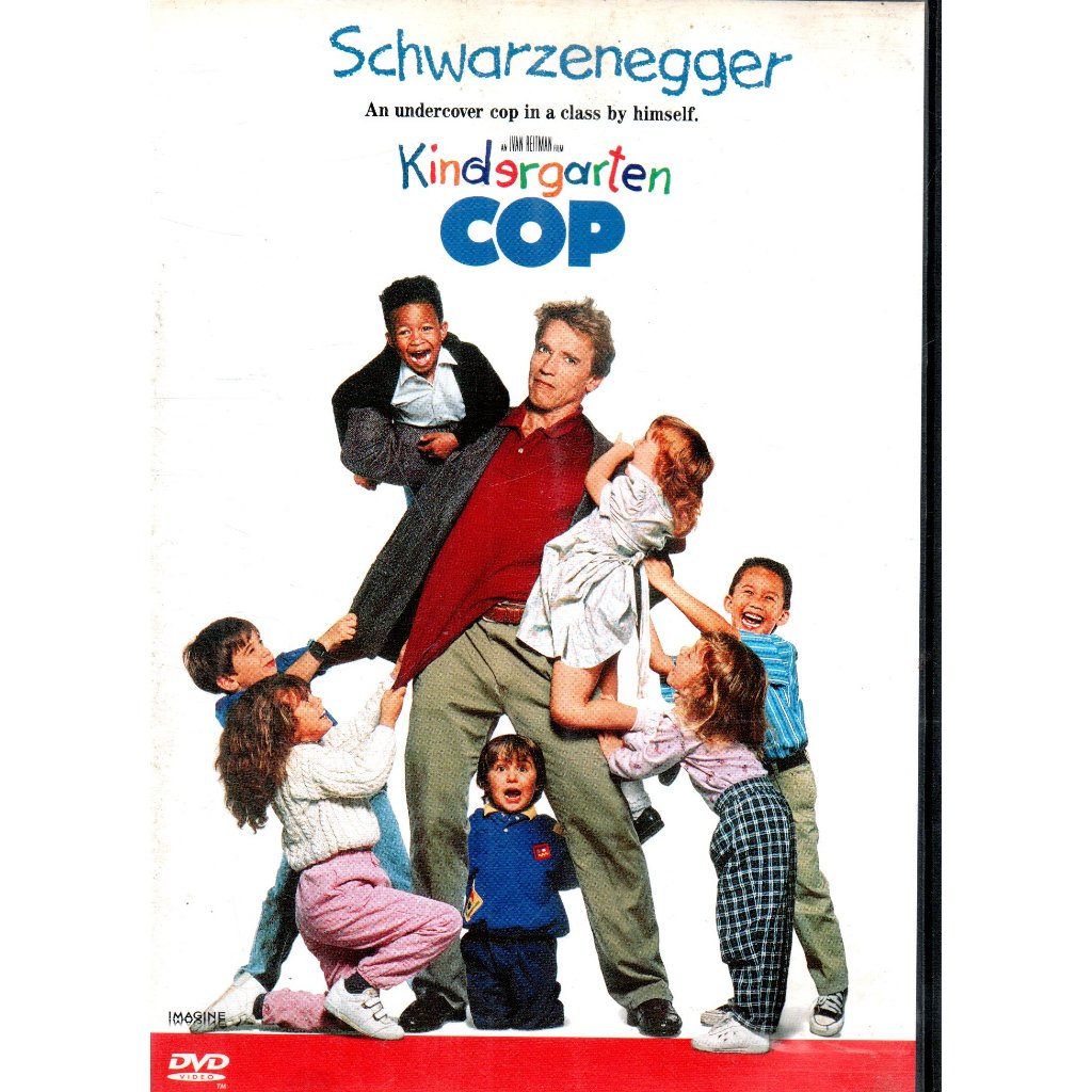 金卡價423 阿諾史瓦辛格 魔鬼孩子王 Kindergarten COP 3區繁中DVD 再生工場02