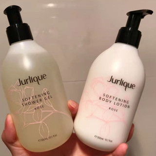 Jurlique 茱莉蔻 沐浴精 身體乳 300m 玫瑰 柔膚清潔滋潤肌膚 沐浴乳 身體油 秋冬補水保濕套裝 精油護膚