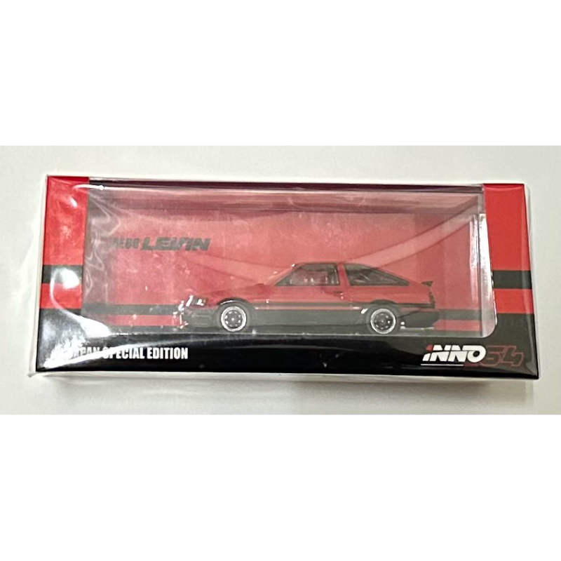 INNO64  TOYOTA COROLLA  AE86 LEVIN RED