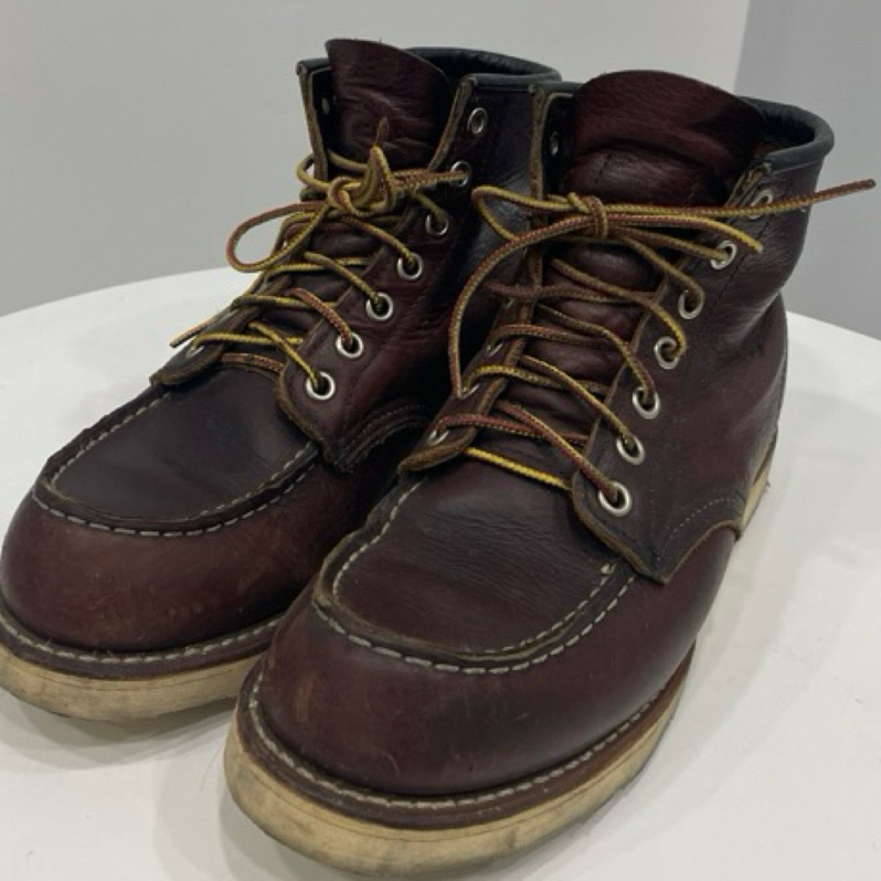 US9D(26.5-27cm)RED WINGエンジニアUSED VINTAGE 描く