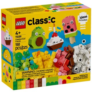 LEGO樂高 11039 Classic 經典基本顆粒系列 - 創意美食好朋友套裝