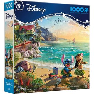 預購1000片💜空運💜美國迪士尼米奇 Lilo and Stitch - 拼圖 桌遊 史迪奇 Jigsaw Ceaco