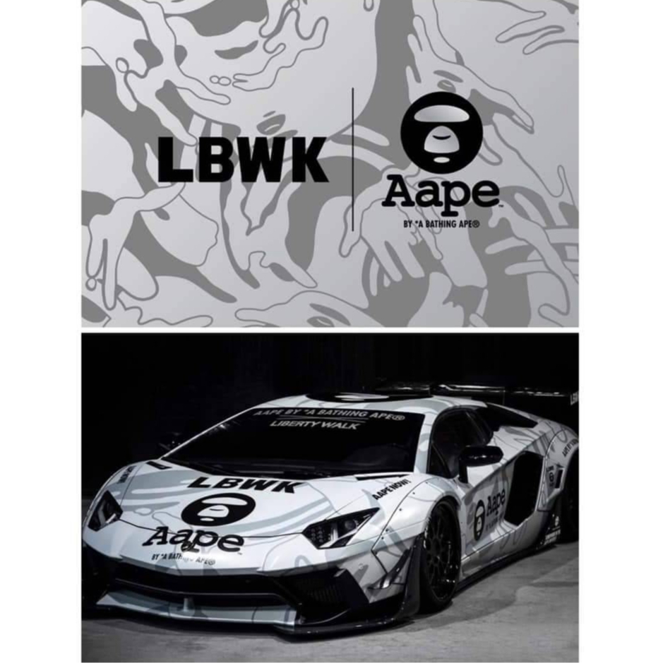 【 B.O.B 潮牌服飾代購 】 熱賣限量款 AAPE X LBWK 聯名款 連帽衛衣  (現貨馬上出)