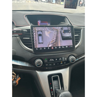 北中南店面安裝/CRV四代安卓機/前後行車記錄器/倒車鏡頭/360環景