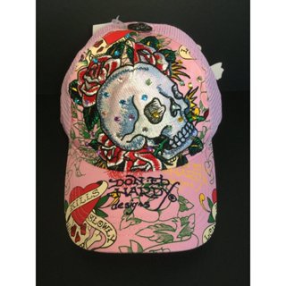 Ed Hardy 老帽 爪抓 大 水鑽 骷髏頭 玫瑰 潮帽 卡車帽 美國姐妹屋