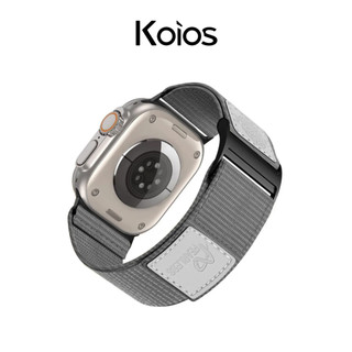Apple Watch 12 ｜精織皮標尼龍錶帶 11 10 9 SE 49 46 45 44 尼龍錶帶 運動錶帶 錶帶
