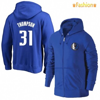 💥湯普森Klay Thompson純棉棉質運動厚外套💥NBA球衣獨行俠隊小牛隊棒球籃球風衣薄夾克防風防曬休閒外套男D91