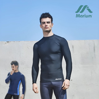 MARIUM 成人/青少年 長袖半身長袖防曬水母衣 !臺灣現貨! 防曬/水母衣/防磨衣/衝浪衣