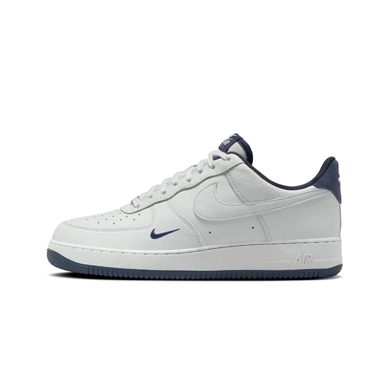 Nike Air Force 1 Low "Midnight Navy" 午夜藍 迷你勾 白藍 男鞋HM9483-001