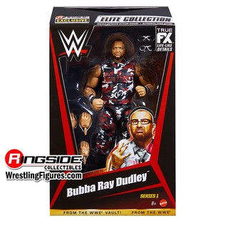 ☆阿Su倉庫☆WWE Bubba Ray Dudley RSC Exclusive Elite 傳奇巨星限定精華版人偶
