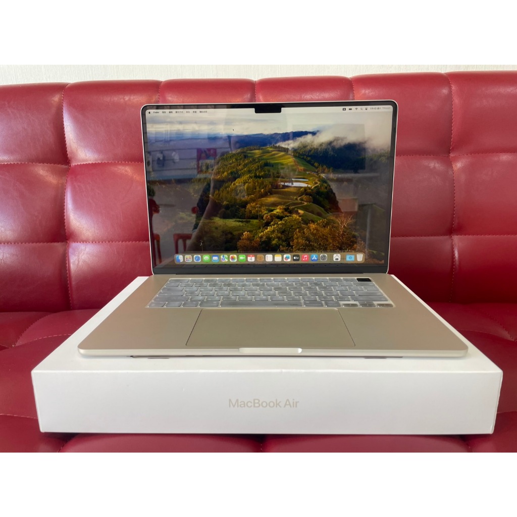 【艾爾巴二手】MACBOOK AIR 2023 A2941 M2 8+256G 15吋 金色#二手筆電#中壢2M3G6