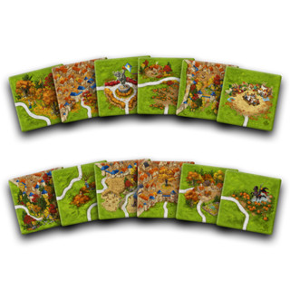 (桌遊) Carcassonne 3.0 - 4 Seasons - The Autumn 卡卡頌 秋天擴充
