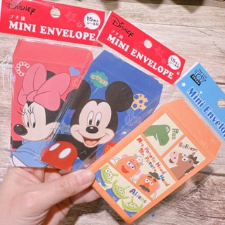 甜妞節慶♥臺灣現貨♥【迪士尼小紙袋】日本正版 玩具總動員 三眼怪 米奇家族 分裝袋 禮品袋 禮物袋 送禮 包裝袋 紙袋