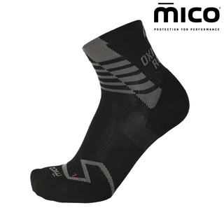MICO OXI-JET 輕量短筒越野跑襪 CA1280 / 007黑