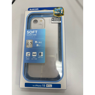 全新 日本 ELECOM 輕薄 手機殼 透明 iphone 15 6.1寸