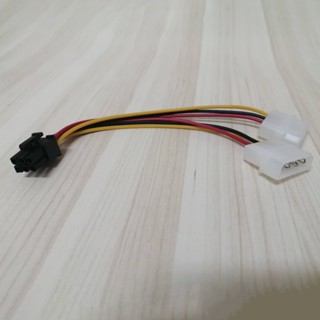 PCI Express顯示卡 電源線 電源供應器 大4pin 轉 6Pin 顯示卡6P 轉接線 大4針轉6針 現貨