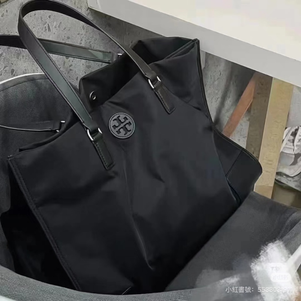 🎀在台現貨❤TORY BURCH ELLA 尼龍托特 托特包 降落傘 大號