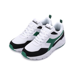 DIADORA DA73293 男 跑鞋 運動鞋 寬楦 輕量 白綠