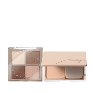 MKUP 美咖【新品上市】天生骨感四色修容盤+Under Cover 去你的瑕疵粉餅SPF15｜MKUP美咖官方旗艦館