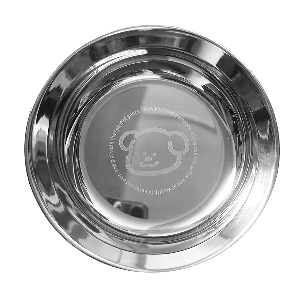 304不鏽鋼可愛餐盤16cm SIN6131 餐盤 點心盤 蛋糕盤 水果盤 盤子 不鏽鋼盤子