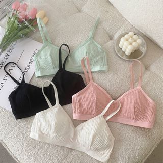 【Start日韓係女裝】甜美日系內衣 少女內衣 女生內衣 女生胸罩 無鋼圈內衣 聚攏內衣 薄款內衣 學生內衣 可愛內衣