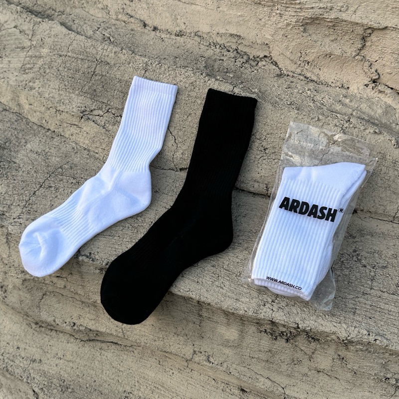 現貨｜24HR出貨【𝐀𝐑𝐃𝐀𝐒𝐇】 《買十送一》毛巾底 高級棉 除臭襪 男女可穿 襪子 長襪 白色襪子 白色長襪