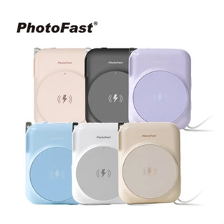 【PhotoFast】AllDay充 Qi2 多功能行動電源(豆腐頭x快充線x行動電源，最小的萬用充) 臺灣公司貨