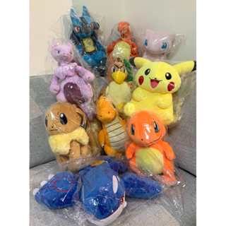 *妮妮小舖*快速出貨🌟全新 正版 玩樂多 寶可夢娃娃 Pokémon 皮卡丘 噴火龍 冰六尾 伊布 大蔥鴨 快龍 蓋歐卡
