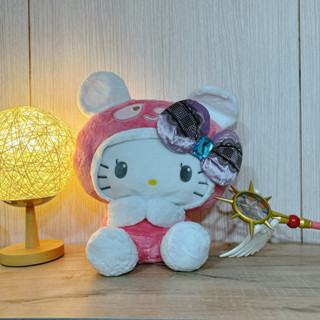 現貨 日版 娃娃 抱枕 三麗鷗 Hello Kitty 凱蒂貓 - 大蝴蝶結款 約35公分