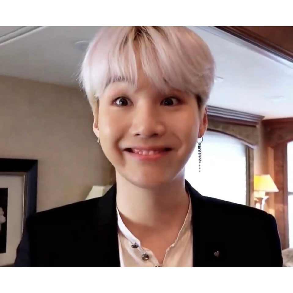 BTS｜SUGA 自製 Beta 版 壓克力頭像小吊飾 #SUGA #AgustD #閔玧其