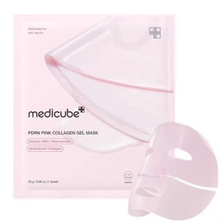 【樂優精選】💖❤️【金喜善代言】medicube粉紅勝肽膠原蛋白凝膠面膜 補水保濕 緊致 一盒4片