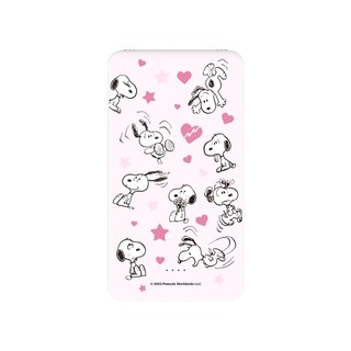 【TOYSELECT】SNOOPY史努比害羞碎花雙線快充10000mAh行動電源