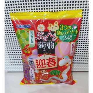 【新品 限量特價】 ORIHIRO 果凍 蒟蒻果凍 迎春蒟蒻果凍 24入裝 (紫葡萄 白桃 白葡萄)
